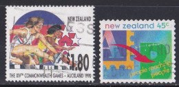 Nouvelle Zélande  1990 - 1999    Y&T  N °  1058   1308  Oblitéré - Oblitérés