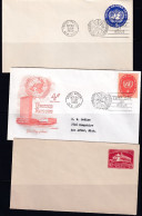 USA 1947 And Up 9 Postal Stationary Covers/Air Letter Aerogramme 15866 - Andere & Zonder Classificatie