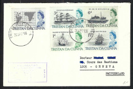 TRISTAN DA CUNHA Ca.1966: LSC Pour GENèVE (GE, Suisse) - Tristan Da Cunha