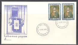 Vatican City.   Habemus Papam. The Election Of Pope John Paul II .  Pictorial Cancellation On Special Cover. - Storia Postale