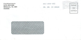 AUSTRALIA. - 2023 - POSTAGE PAID COVER TO DUBAI. - Covers & Documents