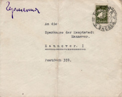 USSR 1933  LETTER SENT FROM MOSCOU TO HANNOVER - Covers & Documents