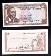 KENIA 5 SHILLING 1969 PIK 6A SPL - Kenia