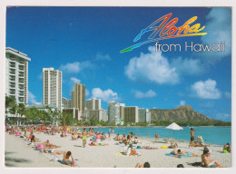 AK 197715 USA - Hawaii - Waikiki Beach And Diamond Head - Honolulu