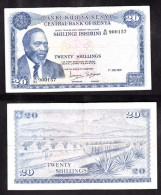 KENIA 20 SHILLING 1972 PIK 8C BB - Kenya