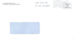 AUSTRALIA. - 2023 - POSTAGE PAID COVER TO DUBAI. - Lettres & Documents