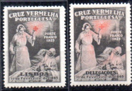 Portugal: Yvert N° Timbre De Franchise 24/25*; Cote 20€ - Unused Stamps