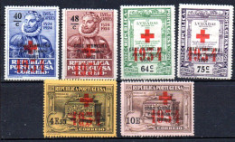 Portugal: Yvert N° Timbre De Franchise 71/76**; MNH; Cote 25.50€ - Neufs