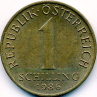 Austria - 1986 - KM 2886 - 1 Schilling - XF - Look Scans - Autriche