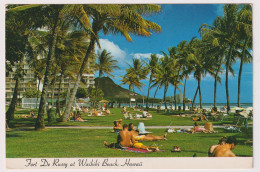 AK 197729 USA - Hawaii - Fort DeRussy At Waikiki Beach - Honolulu