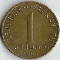 Austria - 1983 - KM 2886 - 1 Schilling - XF - Look Scans - Autriche