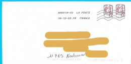 2 Marianne Ciappa Lettre Prio Autocollant Phil@poste Usage Après Fin De Vente Toshiba PR - 2013-2018 Marianne (Ciappa-Kawena)