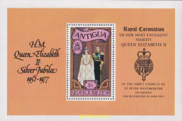 721755 MNH ANTIGUA 1977 25 ANIVERSARIO DE LA CORONACION DE ISABEL II - Otros & Sin Clasificación