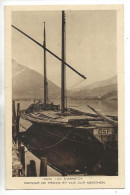Veyrier-du-Lac (74) : GP D'une Barque De Pêche Amarrée Aux Bords Du Lac D'Annecy En 1930 PF - Veyrier