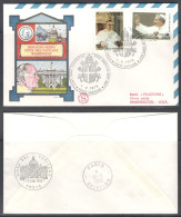 Vatican City.   The Visit Of Pope John Paul II To Washington, USA.  Special Cancellation On Special Souvenir Cover. - Covers & Documents