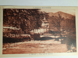 OUST.VUE SUR LE GARBET.1937. - Oust