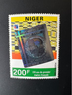 Niger 1999 Mi. 1716 150 Ans Du Premier Timbre Français Hologramme Hologramm Philexfrance RARE ! - Níger (1960-...)