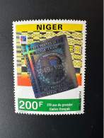 Niger 1999 Mi. 1716 150 Ans Du Premier Timbre Français Hologramme Hologramm Philexfrance RARE ! - Hologrammen