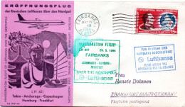 ETATS-UNIS -- Alaska -- Fairbanks - Lufthansa - Càd 29 May 1964 - Sobres De Eventos