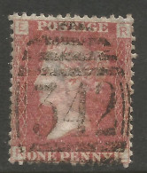 GREAT BRITAIN. QV. PENNY RED. PLATE 148. ER. USED 342 – HASTINGS. - Gebruikt