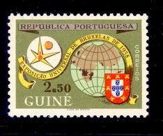 ! ! Portuguese Guinea - 1958 Expo Bruxelles - Af. 284 - MNH - Portugees Guinea