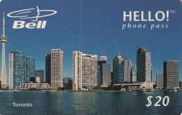 CANADA - Toronto, Bell Magnetic Prepaid Card $20, 10/97, Sample - Canada
