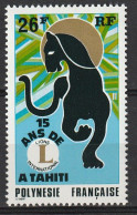 Polynésie 15è Anniversaire De Lions Club De Tahiti N°104 **neuf - Unused Stamps