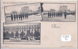 NANCY- FETE DU 37 EME REGIMENT D INFANTERIE- 25 JUIN 1903- TB ETAT- 3 VUES DONT CAKE-WALK - Nancy