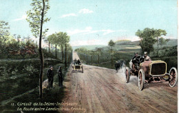 13. Circuit De La Seine-Inferieure  -  La Route Entre Londinieres Et Fresnoy  - CPA - Grand Prix / F1