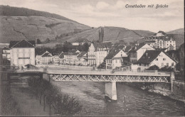 Ennetbaden Mit Brücke Und Limmathof, CARTE POSTALE - Ennetbaden