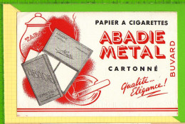 Buvard & Blotter Paper : Papiers A Cigarettes ABADIE METAL Cartonné - Tabaco & Cigarrillos