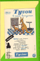 Buvard & Blotter Paper : Pharmacie  TYZINE  Le Kangourou TYZOU - Droguerías