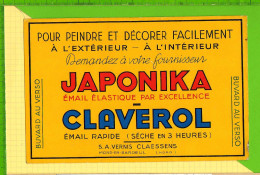 Buvard & Blotter Paper : Pour Peindre JAPONIKA CLAVEROL  Mons En Baroeul - Pinturas