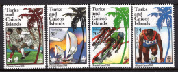 Turks & Caicos Islands 1988 Olympic Games, Seoul Set MNH (SG 925-928) - Turks And Caicos