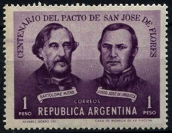 1959 Argentina 714 Pact Of San Jose De Flores - Nuovi