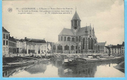 Oudenaarde-Audenaerde+/-1910-Péniche-ll'Escaut-Estaminet:In Het Anker-Magazijn Van Kruideniers Waren-A.Christeyns-Vuye - Oudenaarde