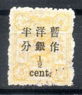 China Chine : (252) 1897 Empire SG 78(o) - Ongebruikt