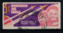 Cuba - "Vols Spatiaux : Nicolas Popovitch Et Vostok III Et IV" - Oblitéré N° 659 De 1964/66 - Usados