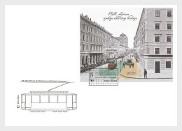 Croatia.2024.125 Years Of The Rijeka Electric Tram.FDC. - Tranvías