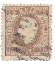 Portugal – 1870 King Luiz 15 Réis REIS - USED | Oblitéré - Oblitérés