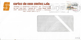 Portugal Cover II CONGRESSO DA INDÚSTRIA DOS MOLDES MARINHA GRANDE Slogan Cancel - Storia Postale