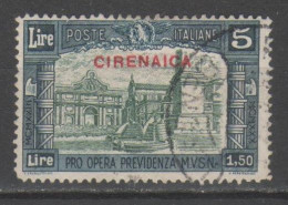 Cirenaica 1928 - Pro Milizia III 5 + 1,50 L.           (g9512) - Cirenaica
