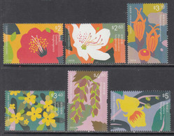 2021 Hong Kong Special Flora Flowers Complete Set Of 6 MNH @ BELOW FACE VALUE - Unused Stamps