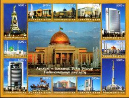 Turkmenistan 2006 Architecture Souvenir Sheet Unmounted Mint. - Turkmenistán