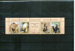 Jugoslawien / Yugoslavia / Yougoslavie 2001 Michel 3013-16 Tiere / Animals / ZOO  Sauber Gestempelt / Fine Used - Gebraucht