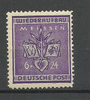 Germany DEUTSCHLAND 1945 Meissen Michel 35 A (perf 11 3/4) MNH - Mint