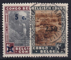 BELGISCH-CONGO 1941 - Canceled - Mi 201, 203 - Usati