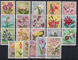 BELGISCH-CONGO 1952/53 - MLH/canceled - Mi 295-311, 313-316 - Unused Stamps