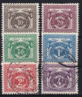 BELGISCH-CONGO 1957 - MNH/canceled - Mi 13-19 - Taxe - Unused Stamps
