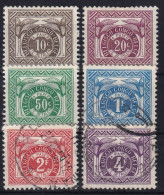 BELGISCH-CONGO 1957 - MNH/canceled - Mi 13-19 - Taxe - Nuevos